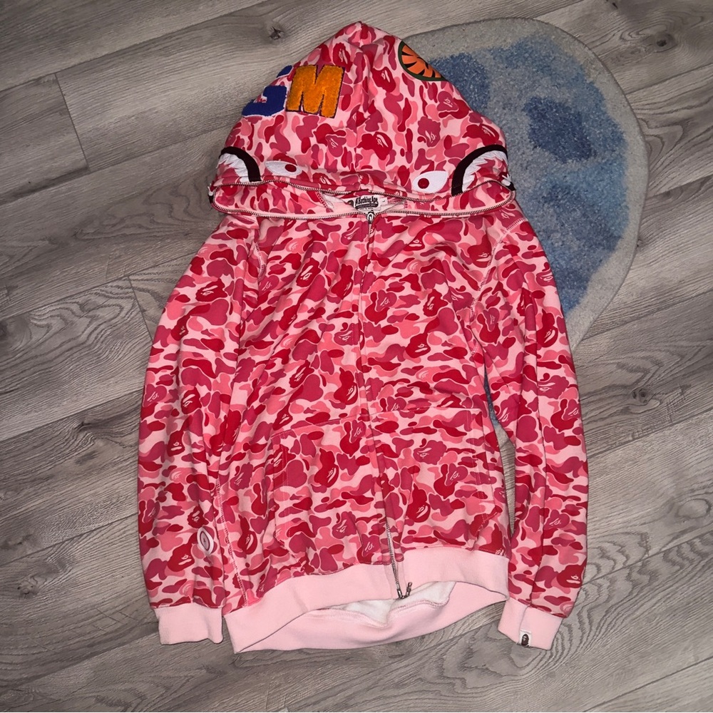 Bathing Ape Zip Up Hoodie
